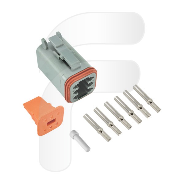 CONECTOR DT 6 TERMINAL HEMBRA SECCIÓN 0,5/1,5 MM2 FA201570